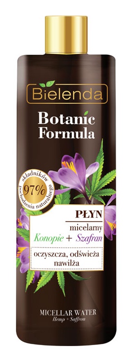 Bielenda Botanic Formula Hemp+Safron Micellar Water