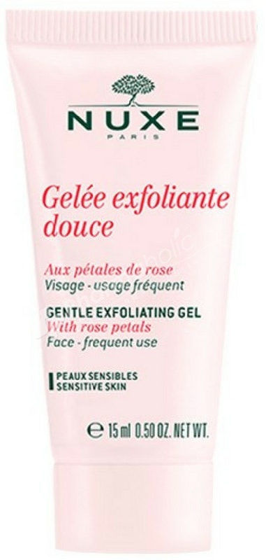 Nuxe Gentle Exfoliating Gel With Rose Petals