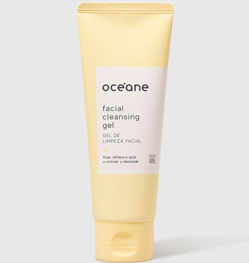 Oceane Gel De Limpeza Facial C/ Ext. De Ginseng - Facial Cleansing Gel