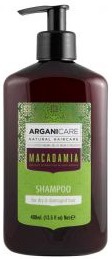 ARGANICARE Macadamia Shampoo For Dry & Damaged Hair - Argan & Macadamia