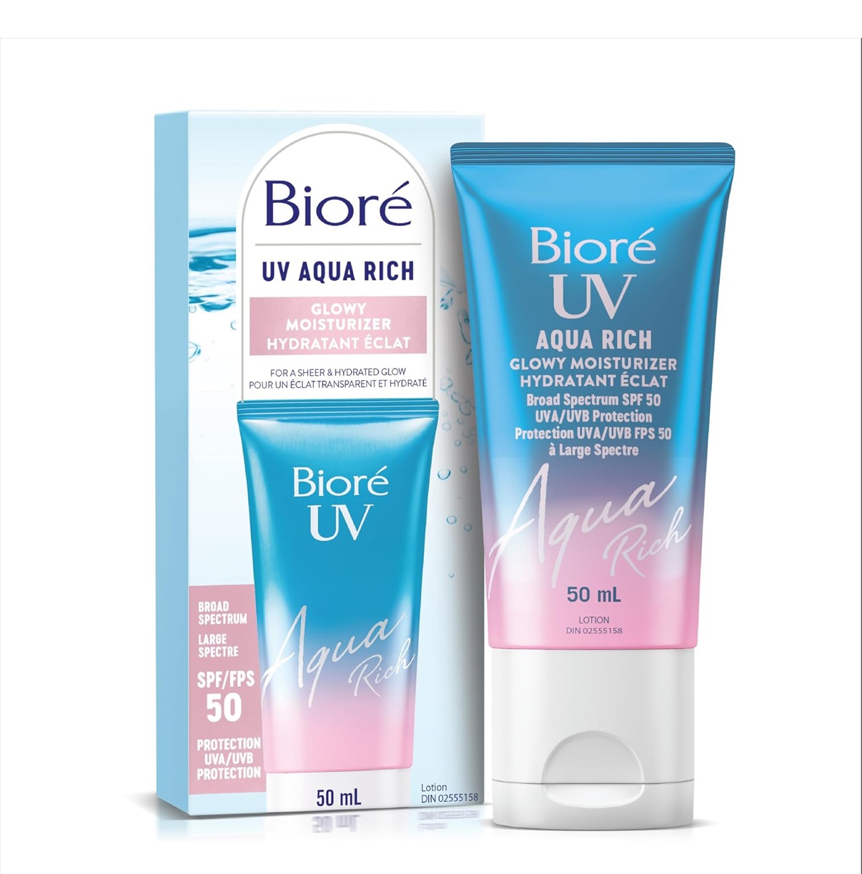 Biore UV Aqua Rich Glowy Moisturizer SPF 50