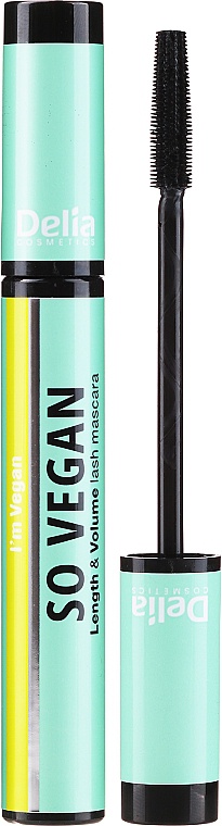 Delia Cosmetics So Vegan Length & Volume Mascara