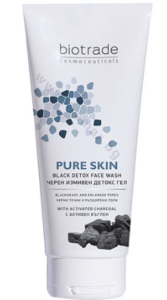 biotrade cosmeticals Pure Skin Black Detox Face Wash