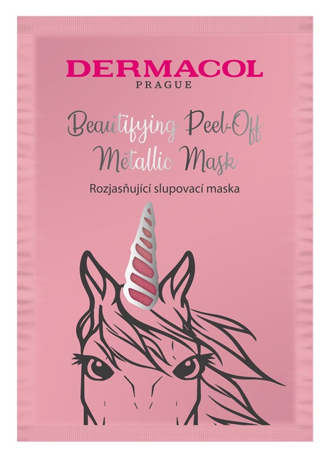 Dermacol Beautifying Brightening Peel-Off Metallic Mask