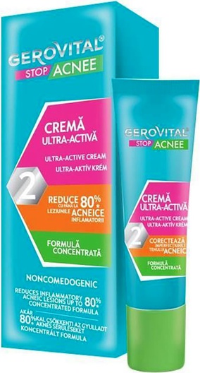 Gerovital Stop Acne Non-comedogenic Ultra-active Cream