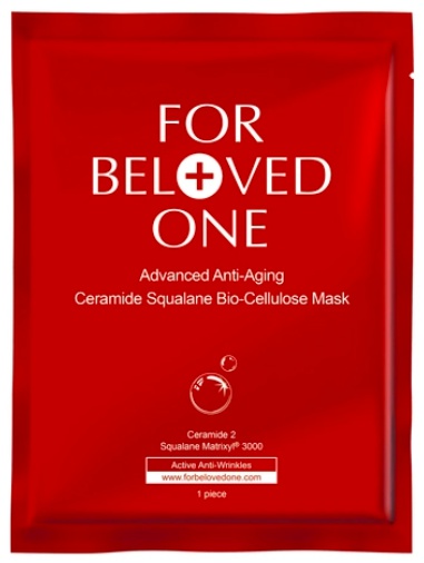 For Beloved One Advanced Anti-Aging Ceramide Squalane Bio-Cellulose Mask