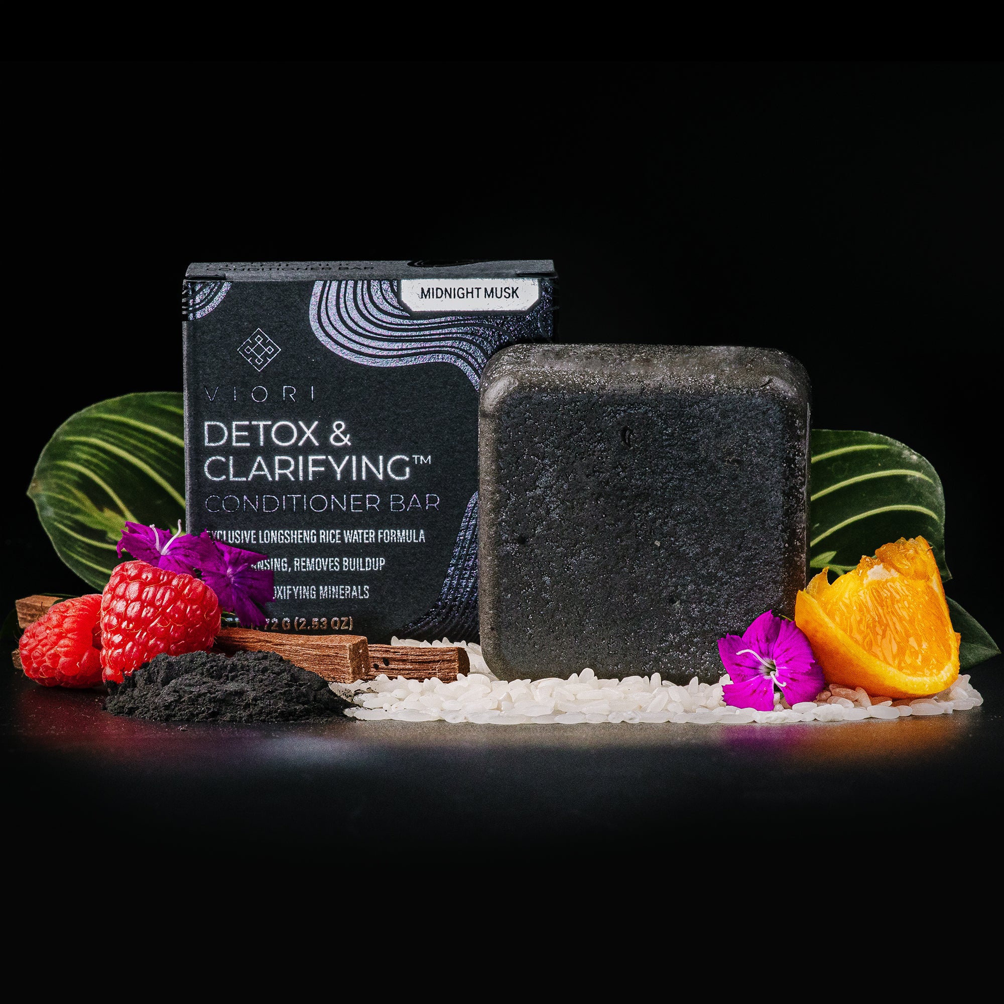 Viori Limited Detox & Clarifying Shampoo Bar | Midnight Musk