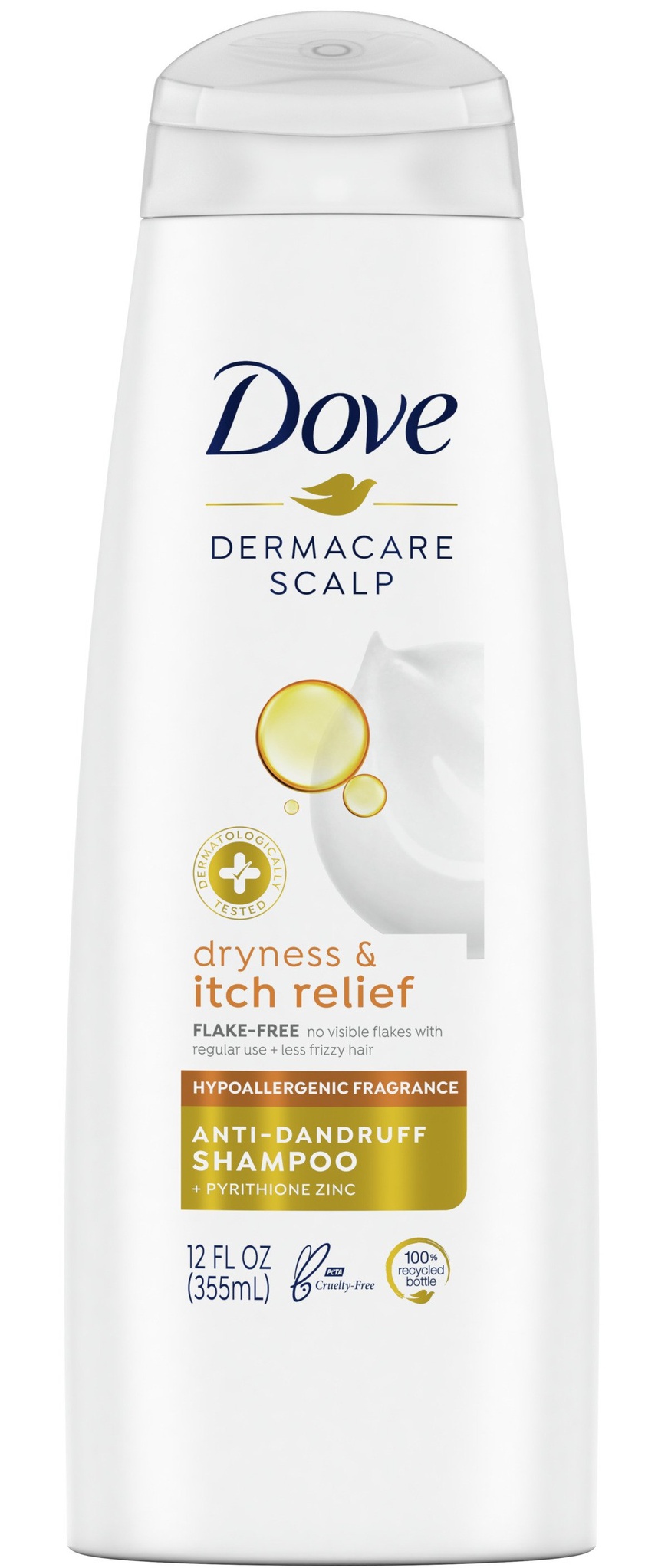Dove DermaCare Scalp Hypoallergenic Anti-dandruff Shampoo