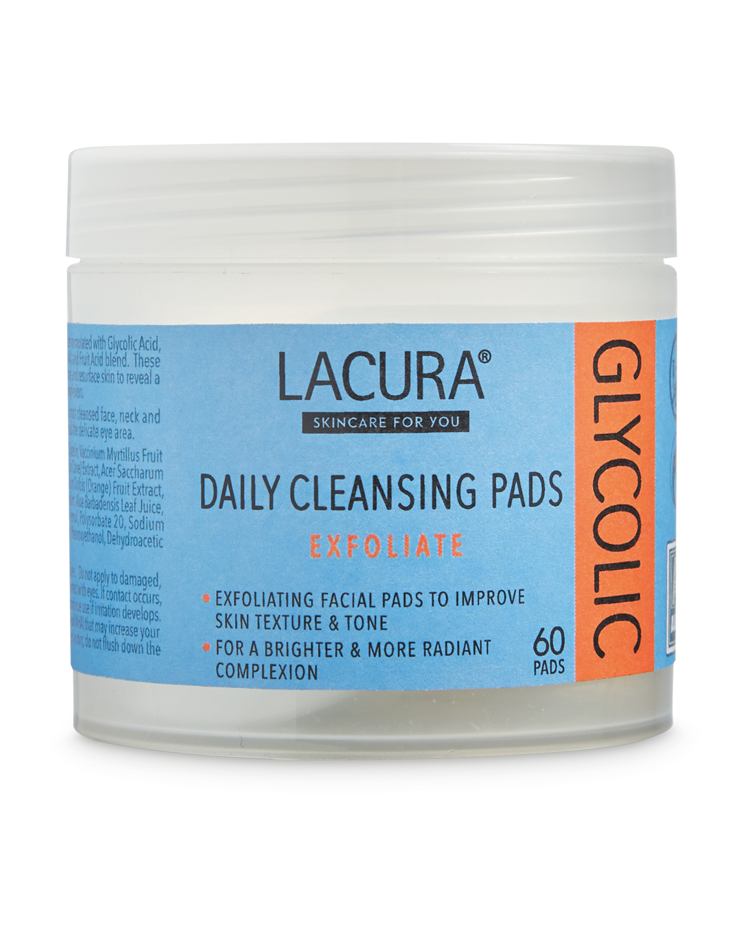 LACURA Daily Cleansing Pads