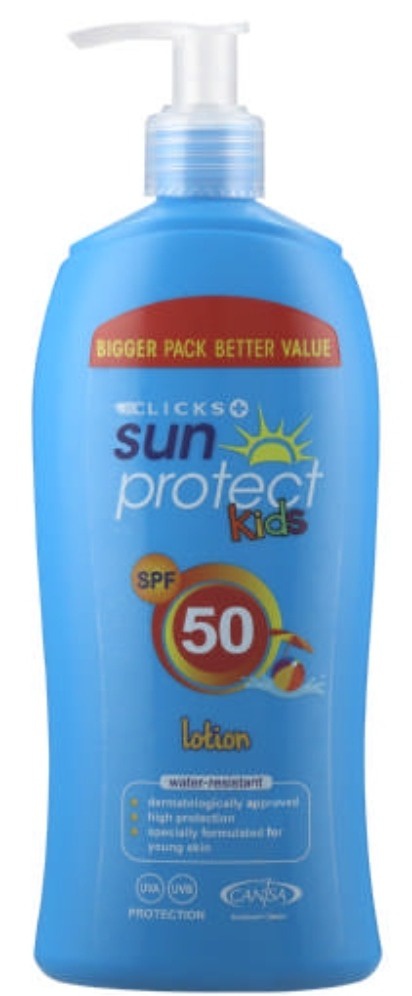 Clicks SUNprotect Kids Lotion Value Pack SPF50
