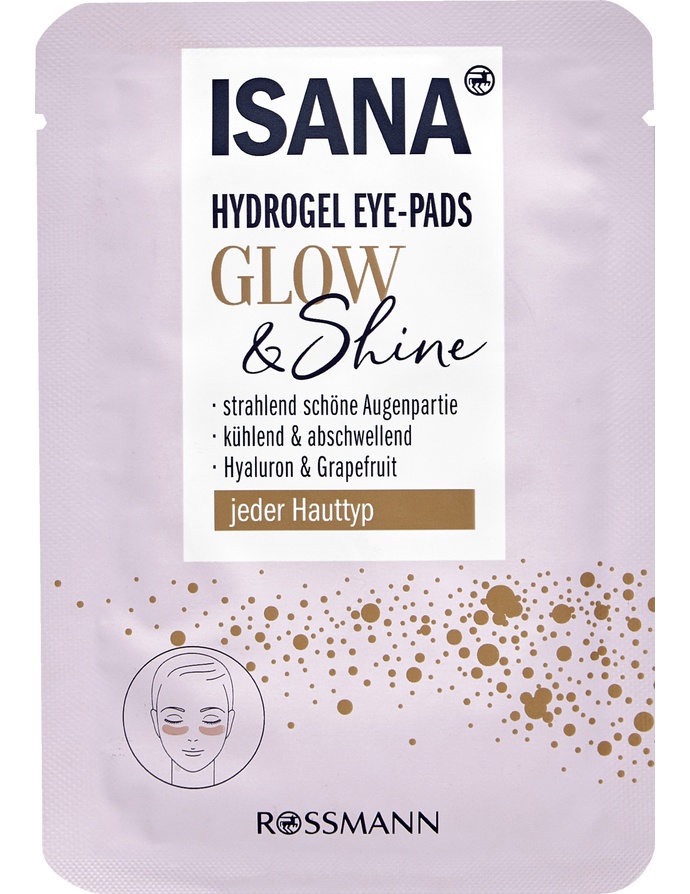 Isana Glow & Shine Hydrogel Eye-Pads