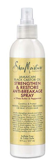 Shea Moisture Strengthen And Restore Anti-Breakage Spray ingredients ...