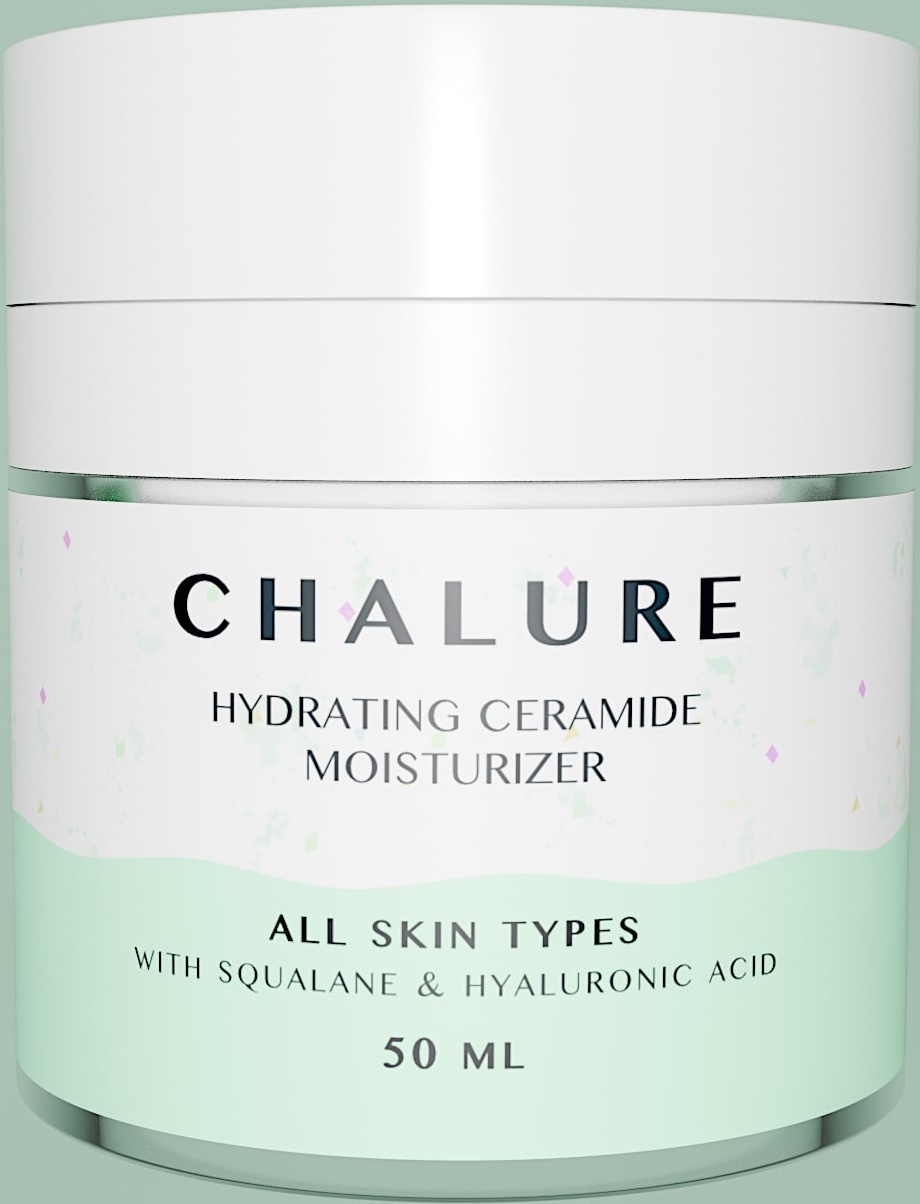 Chalure Hydrating Ceramide Moisturizer With Squalane And Hyaluronic Acid