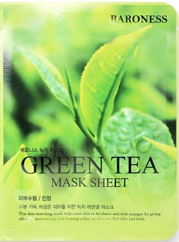 Baroness Green Tea Mask Sheet