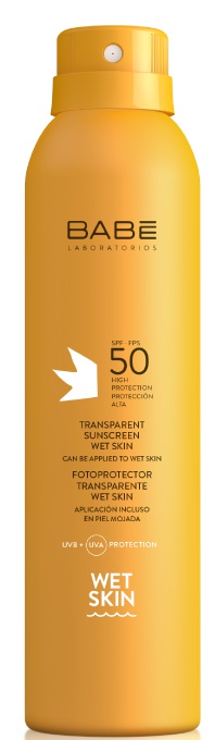 Babé Laboratorios Transparent Sunscreen Wet Skin SPF 50