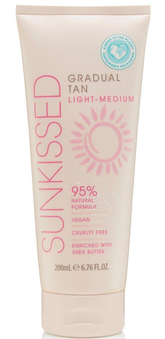 Sunkissed skin Gradual Tan Light Medium