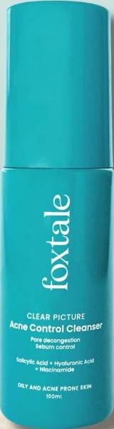 Foxtale Oil + Acne Control Cleanser With Salicylic Acid