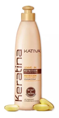 Kativa Leave-in Tratamiento Crema Para Peinar Keratina