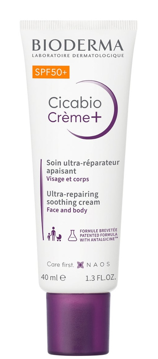 Bioderma Cicabio Ultra Reparing Soothing Cream With SPF50+