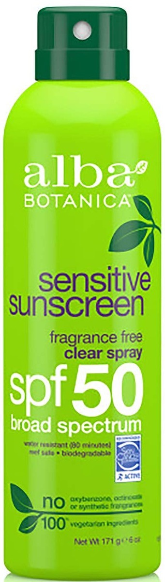 Alba Botanica Sensitive Sunscreen Spf 50