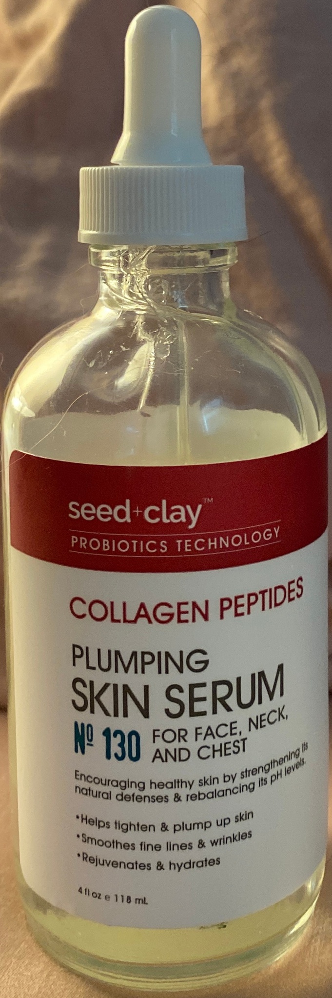 Seed + Clay Collagen Peptides Plumping Skin Serum