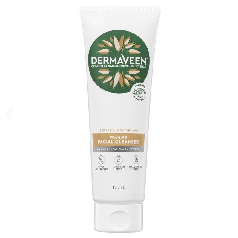 DermaVeen Foaming Facial Cleanser