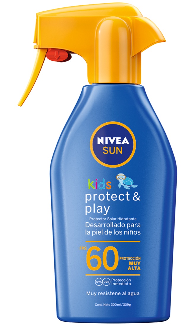 Nivea Sun Protector Solar Para Niños Nivea Sun Kids Spray FPS 60