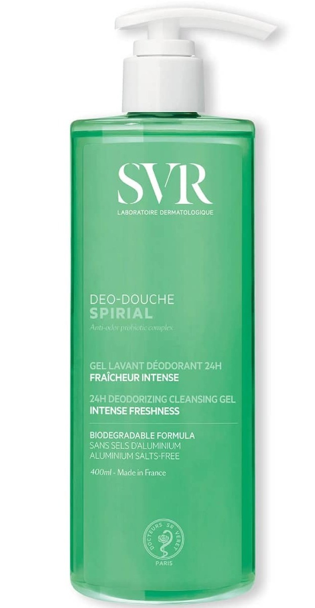 SVR Spirial Deo-Douche Deodorizing Cleansing Gel