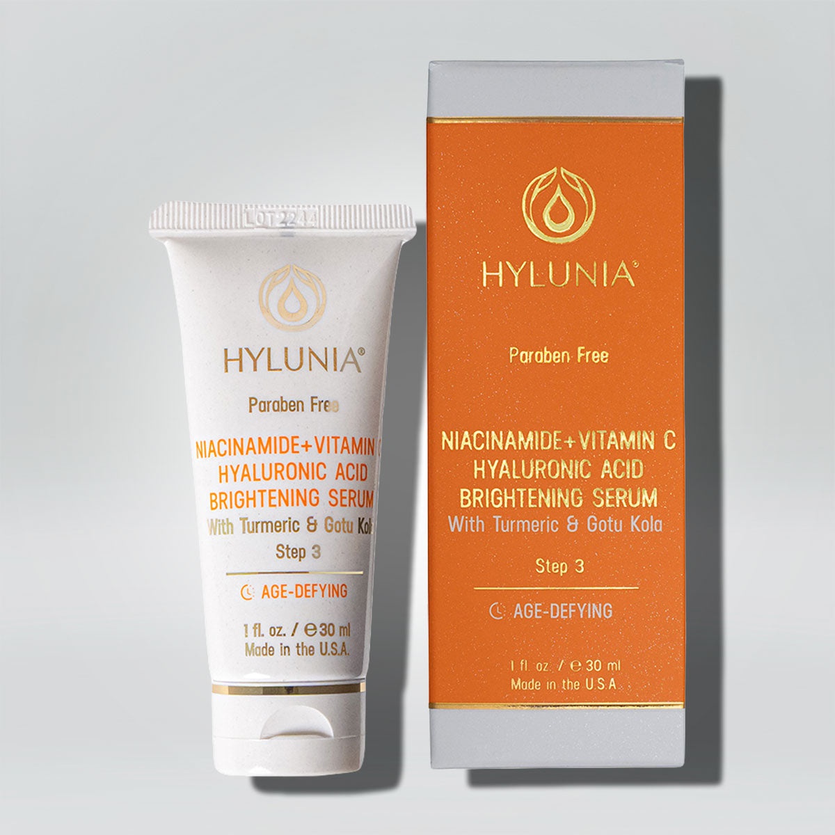 Hylunia Niacinamide + Vitamin C Hyaluronic Acid Brightening Serum