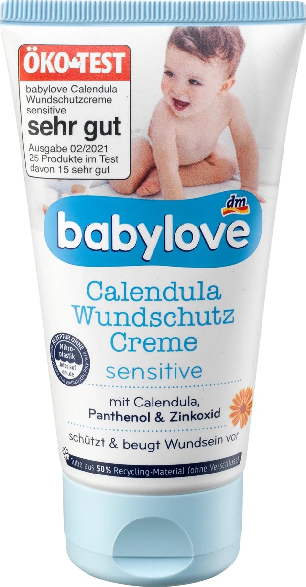 Babylove Calendula Wundschutzcreme Sensitive
