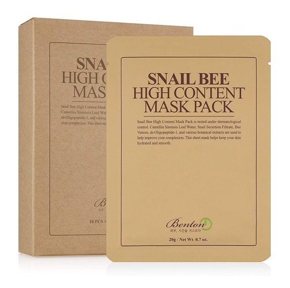 Benton Snail Bee High Content Mask Pack