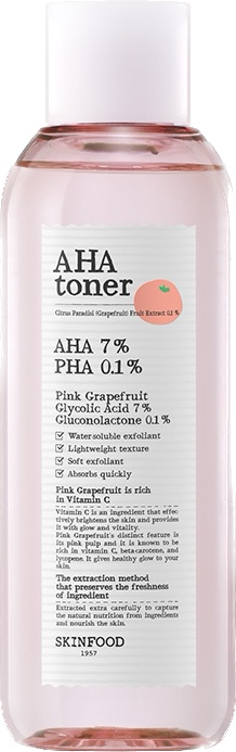 Skinfood Pink Grapefruit AHA 7% Toner