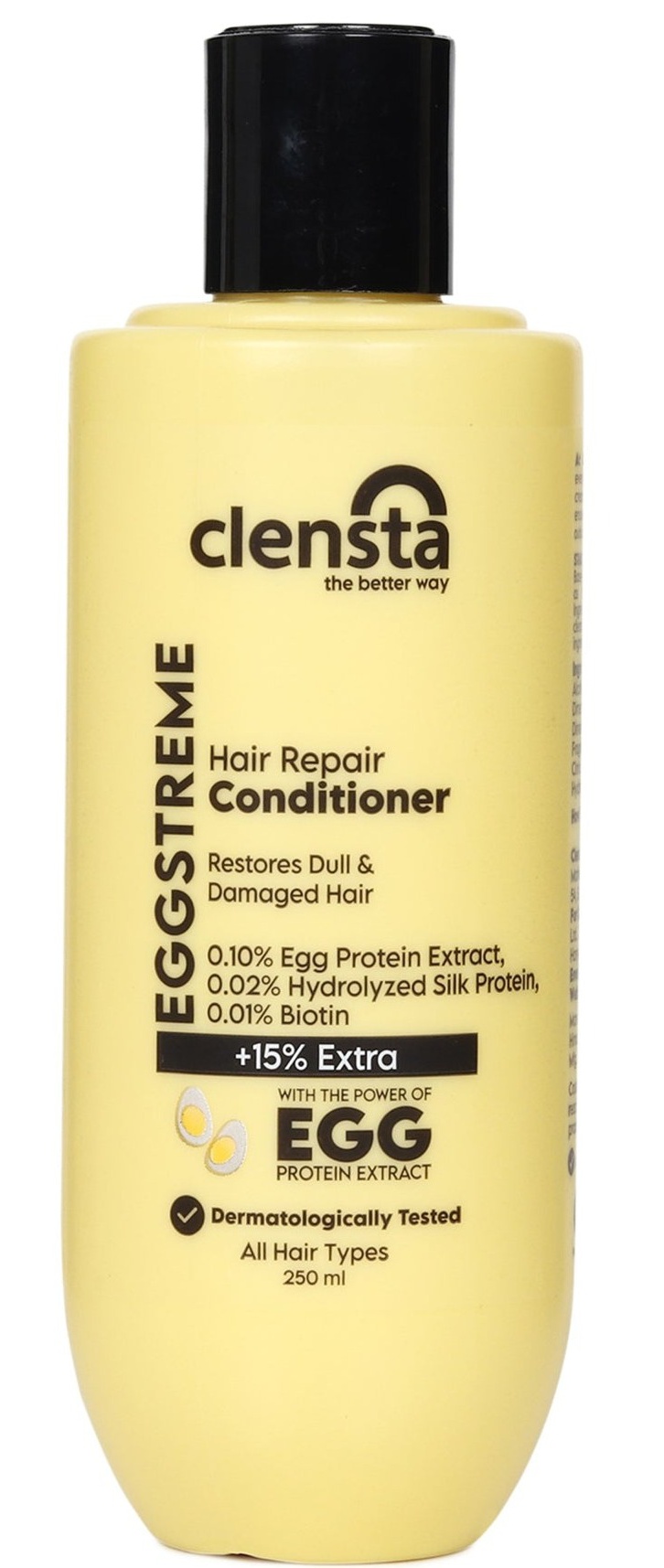 Clensta Eggstreme Hair Conditioner With Biotin, Egg Protein & Hydrolyzed Silk Protein