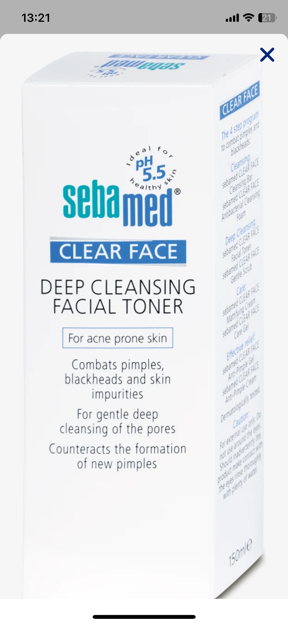 Sebamed Clean Face Toner ingredients (Explained)