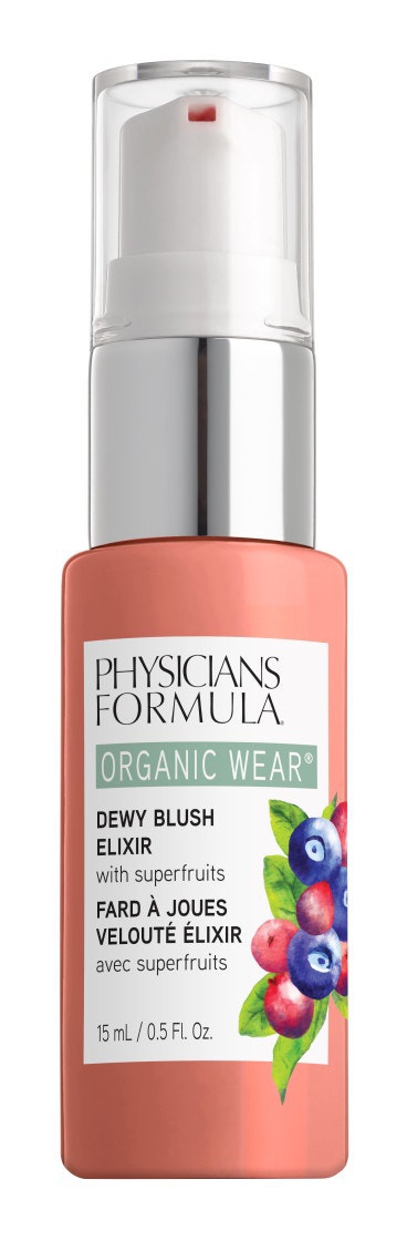 Physicians Formula Organic Wear Dewy Blush Elixir, Gorgeous Peach