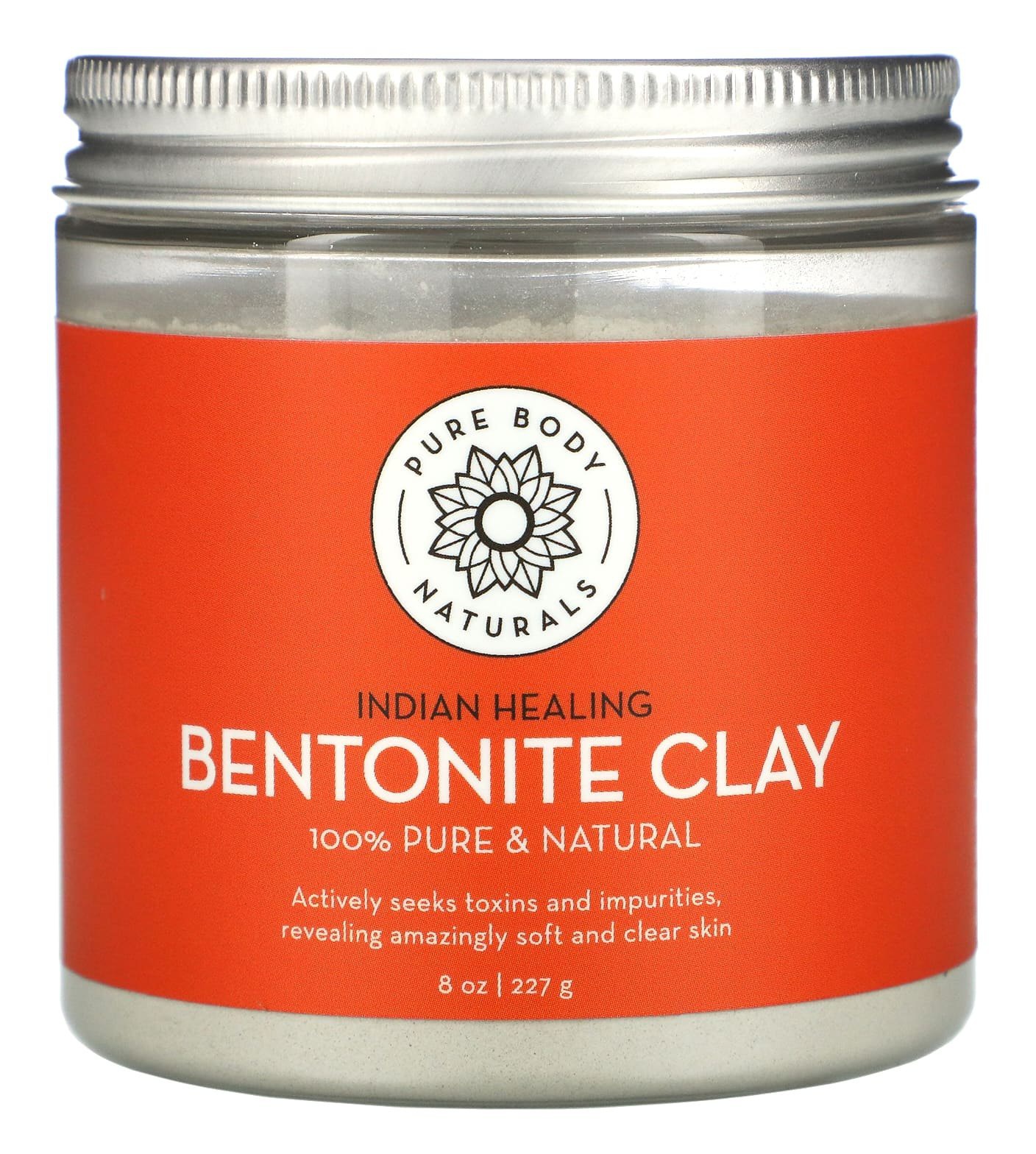 Pure Body Naturals Bentonite Clay