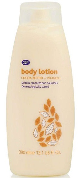 Boots Cocoa Butter + Vitamin E Body Lotion