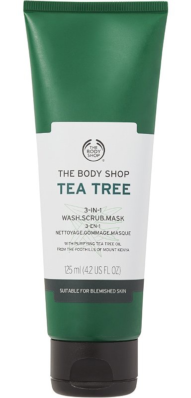 The Body Shop Tea Tree 3-In-1 Wash-Scrub-Mask