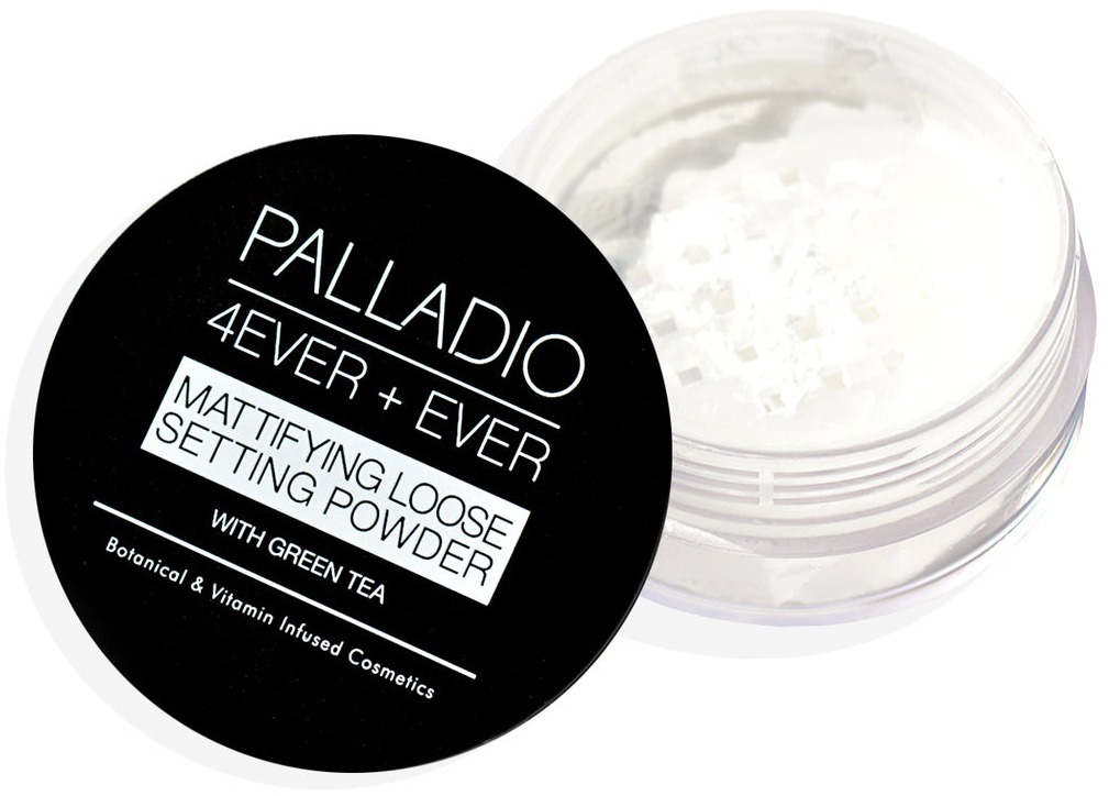 Palladio 4 Ever + Ever Mattifying Loose Setting Powder