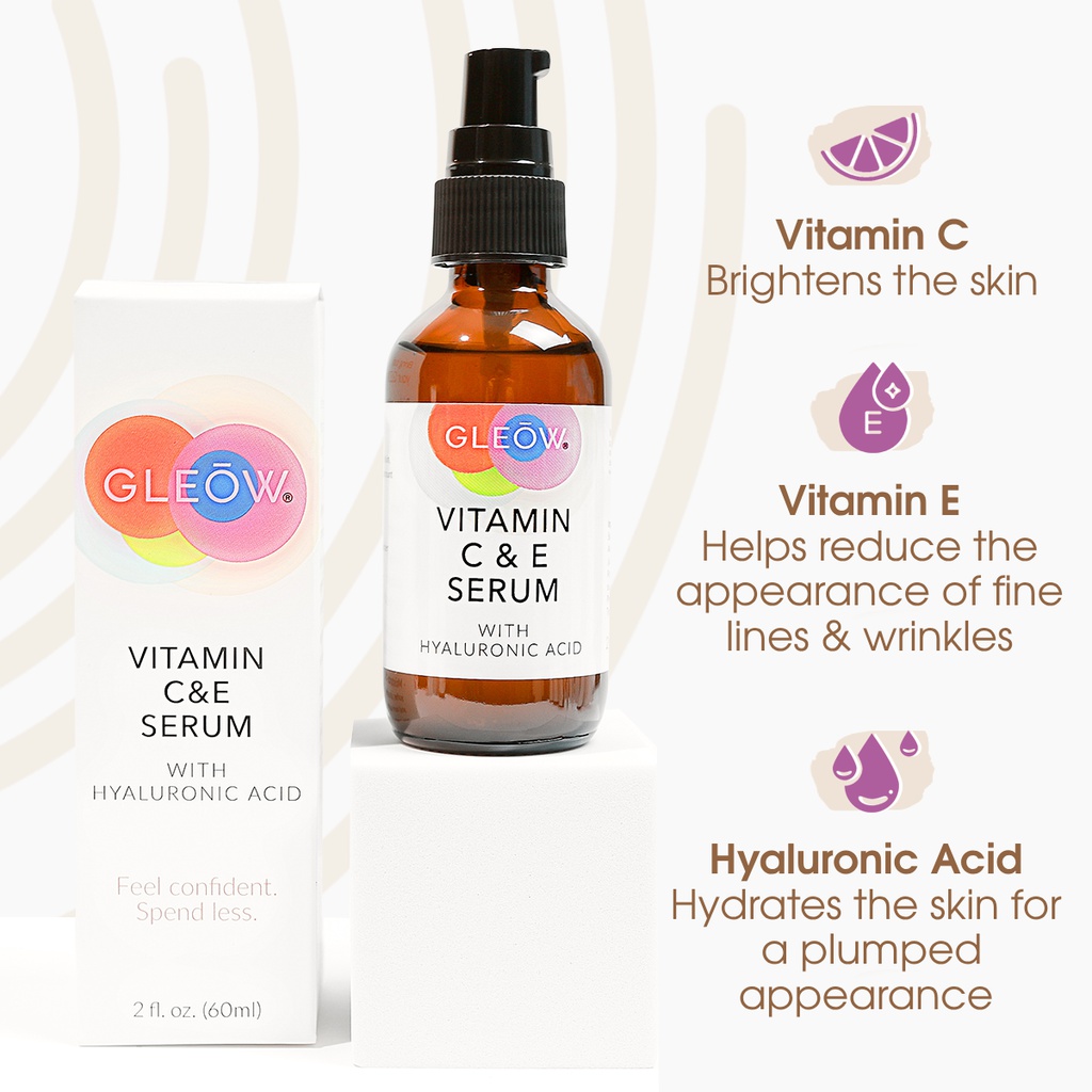 GLEOW Vitamin C&E Serum