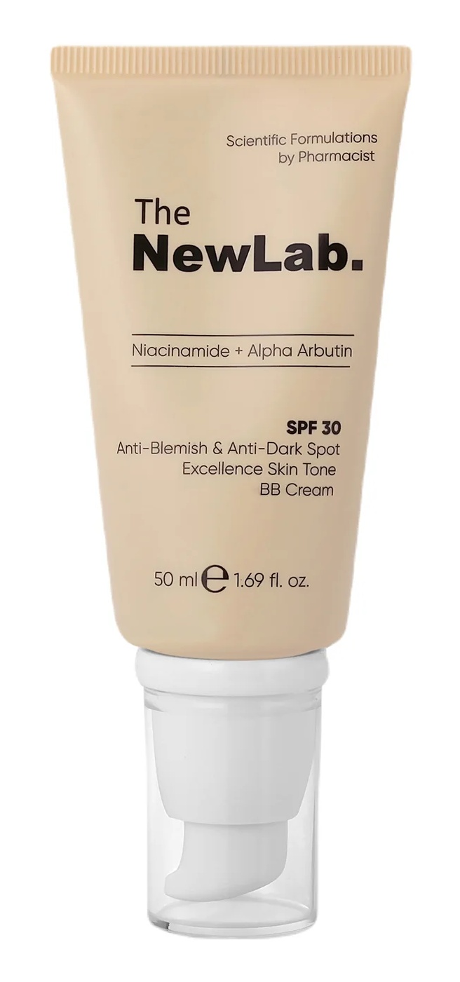 the NewLab. Anti-Blemish & Anti-Dark Spot Excellence Skin Tone BB Cream SPF 30