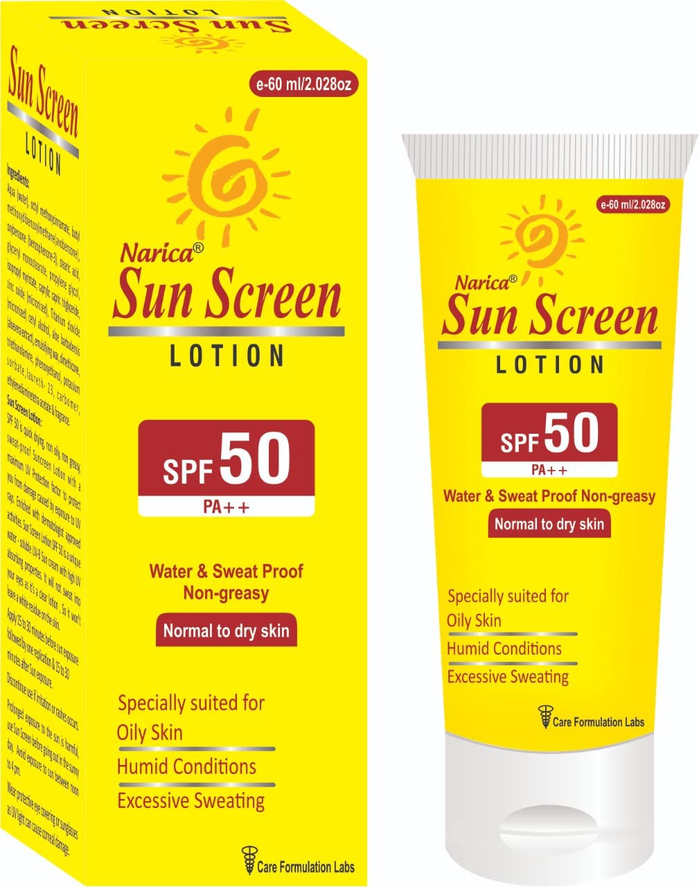 Narica Sunscreen Lotion