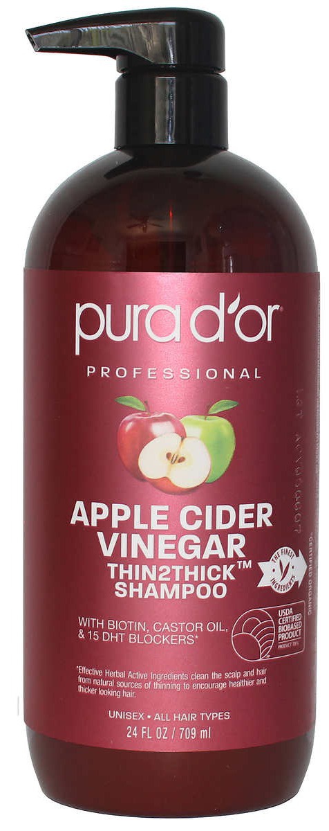 PURA D'OR Apple Cider Vinegar - Thin2Thick Shampoo