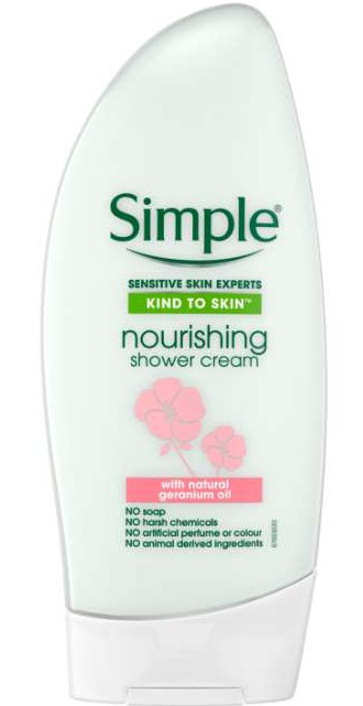 Simple Kind To Skin Nourishing Shower Cream