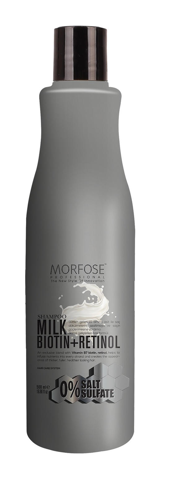 Morfose Milk Biotin + Retinol Shampoo