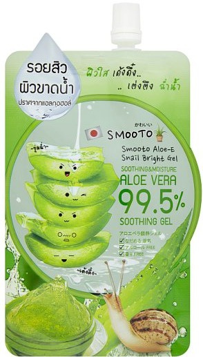 Smooto Aloe-E Snail Bright Gel