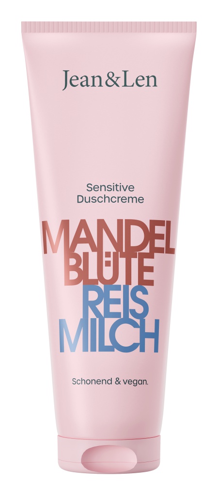 Jean & Len Shower Cream Almond Blossom/rice Milk