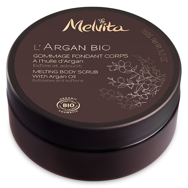 MELVITA L'Argan Bio Melting Body Scrub with Argan Oil