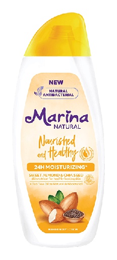 Marina Natural Nourished And Healthy Sweet Almond & Chia Seed