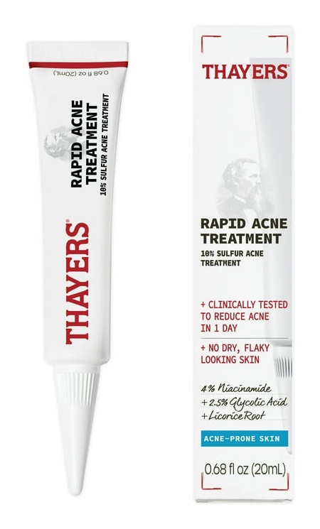 Thayers Natural Remedies Rapid Acne Spot Treatment With Glycolic Acid